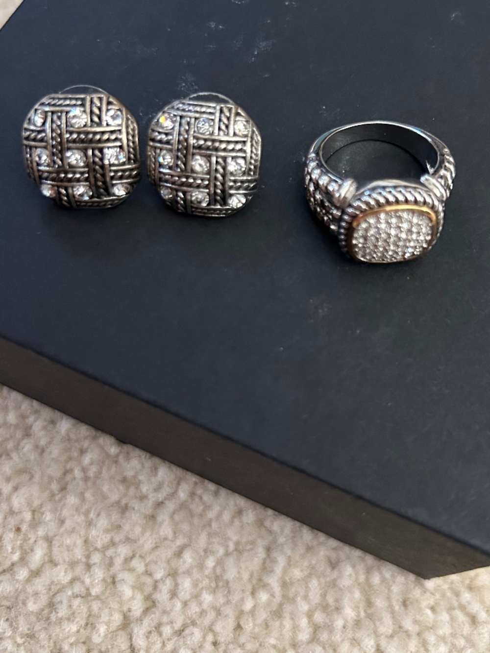 ring and earring set